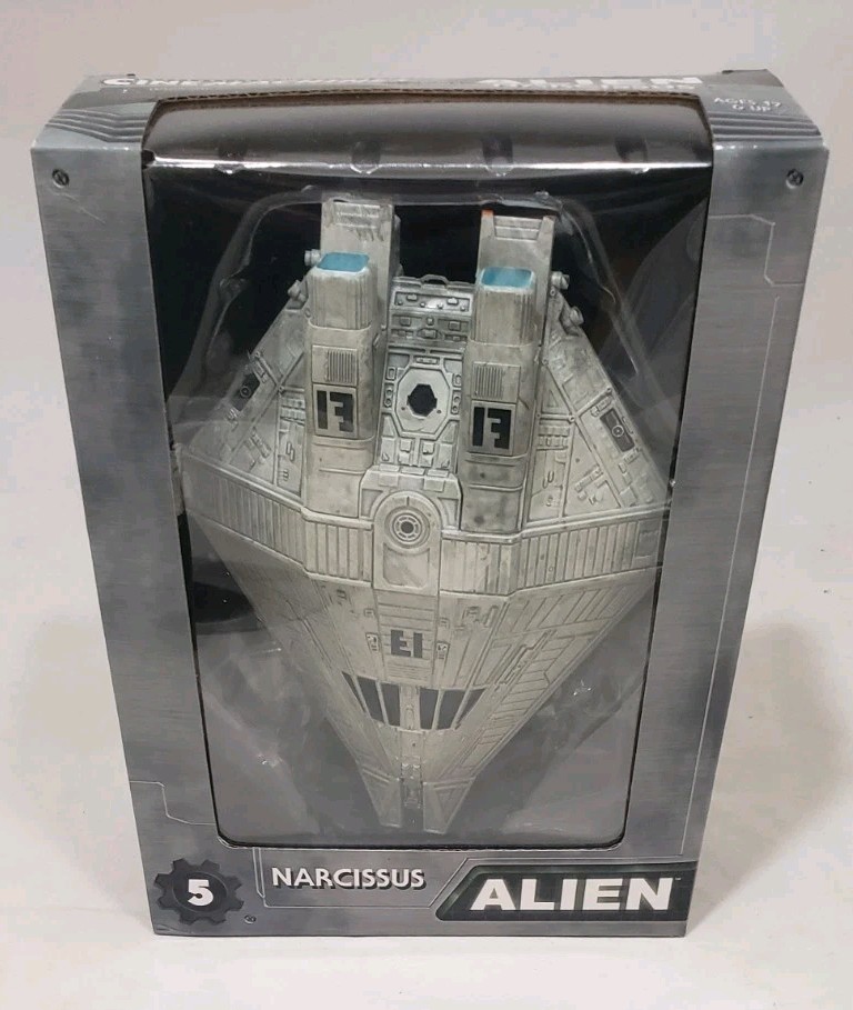 2016 NECA Cinemachines Aliens #5 Narcissus Die-Cast Ship E1 With Box & Stand NEW