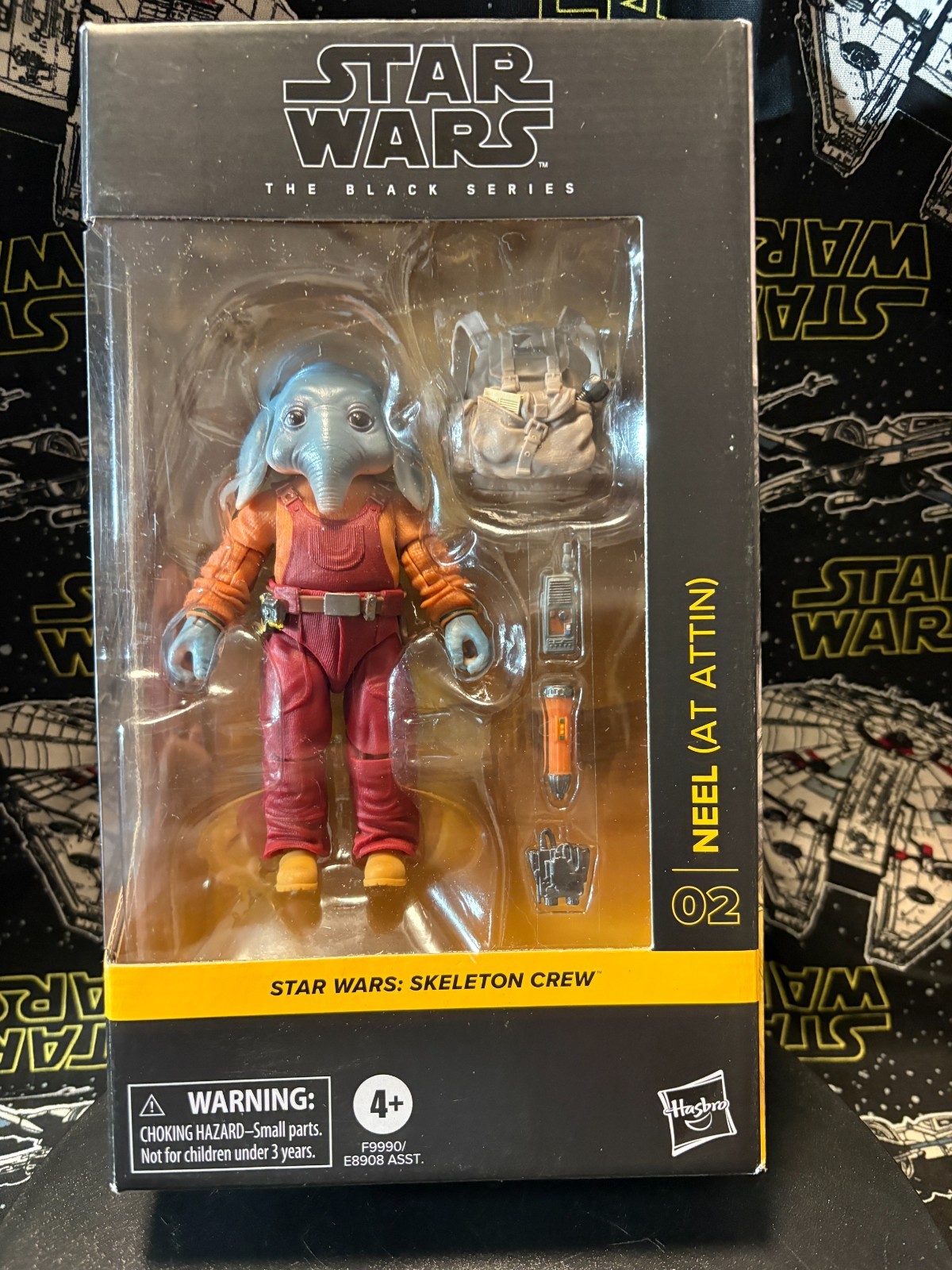 Star Wars: Skeleton Crew – NEEL (AT ATTIN) – Black Series 6&Prime; NIB!!
