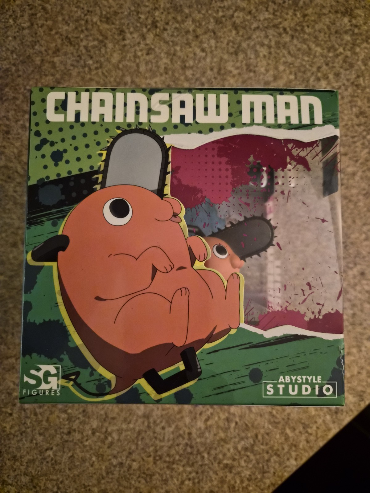 Abystyle Studio Super Figure Collection Chainsaw Man Pochita Crunchyroll #89 New
