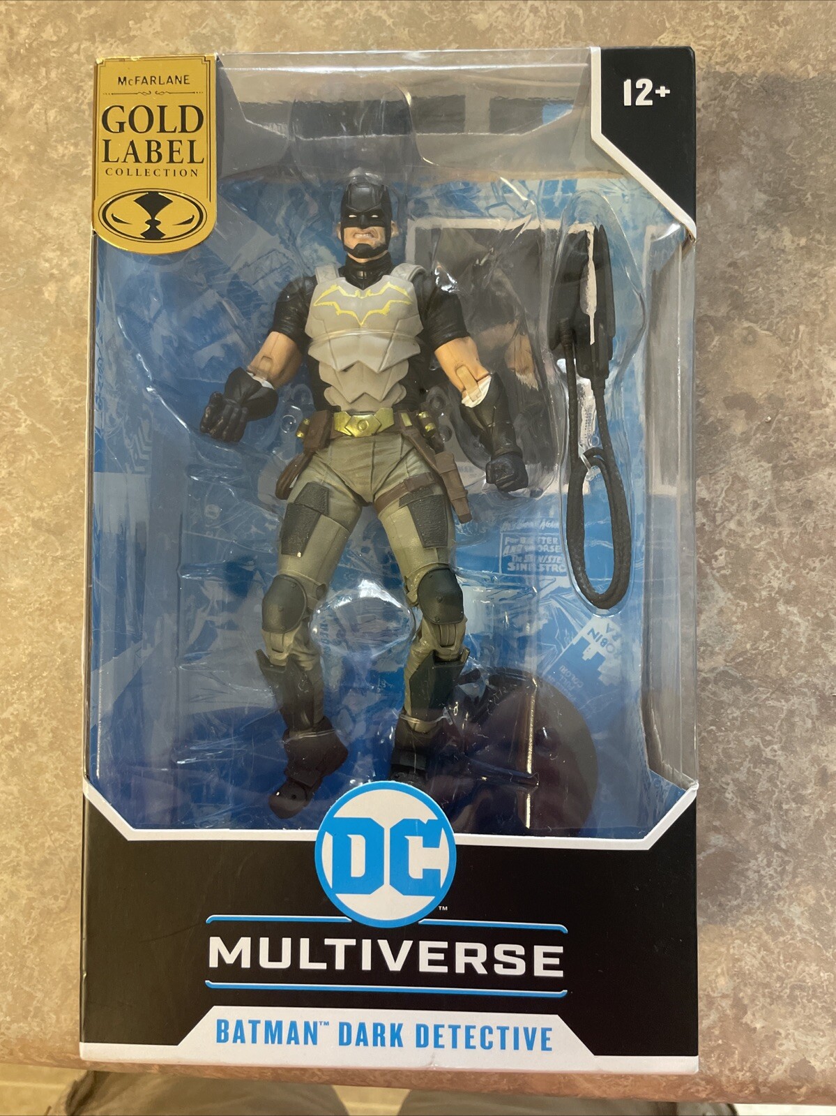 McFarlane DC Universe Batman Dark Detective Gold Label 7&Prime; Action Figure – New