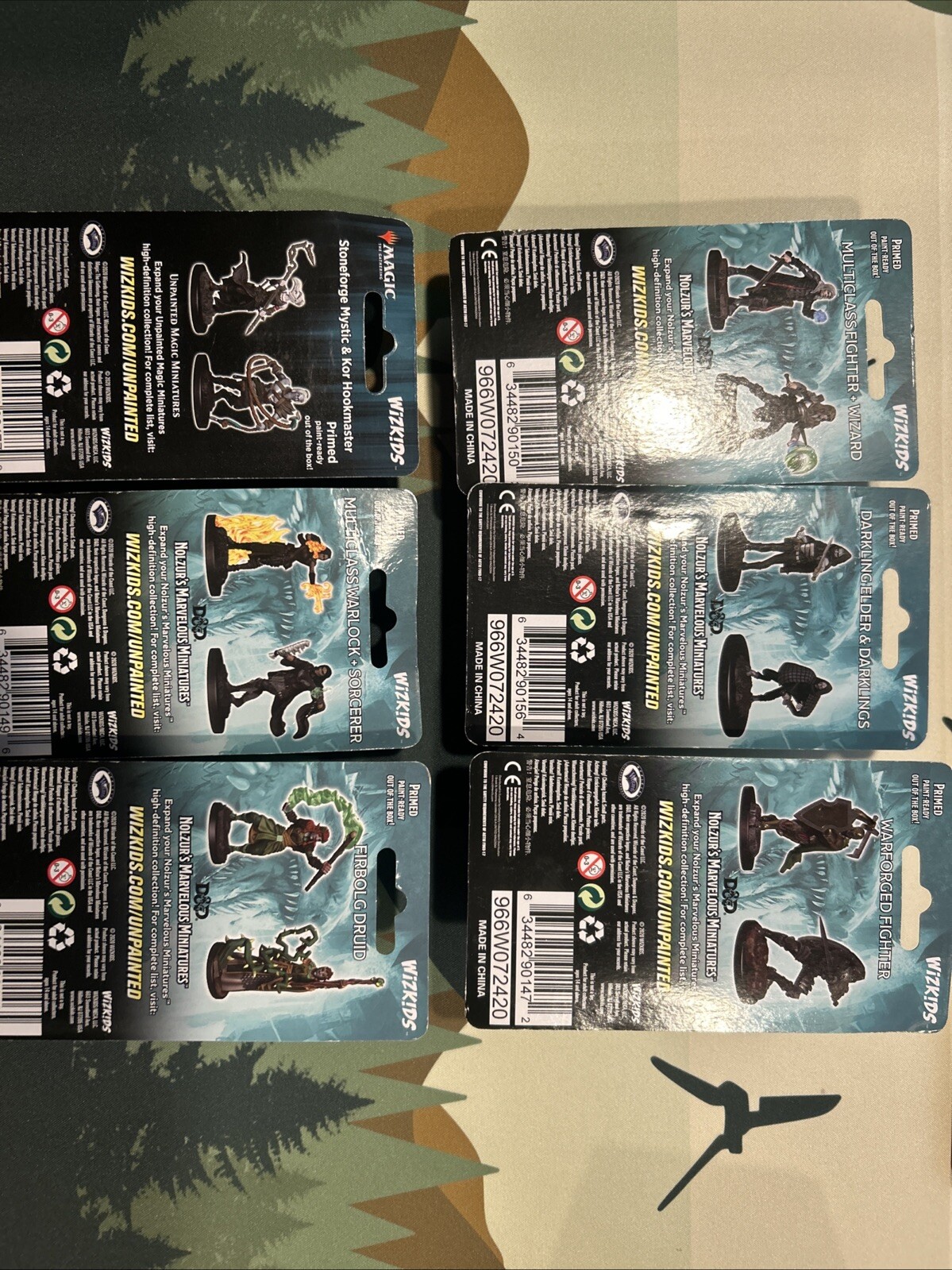 Flexibility and Diversity Bundle – Minis D&D Pathfinder Wizkids New Unpainted