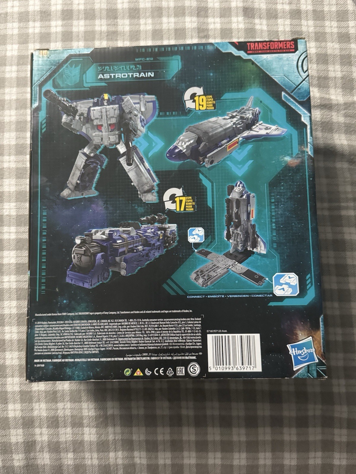Transformers ASTROTRAIN Generations WFC-E12 Earthrise Leader Astro train NEW!!!