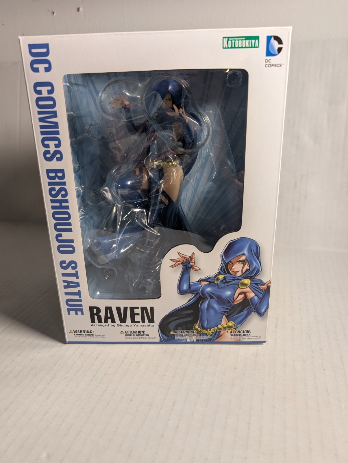 DC COMICS BISHOUJO RAVEN Statue Figure Kotobukiya Super Hero Teen Titans Eleven