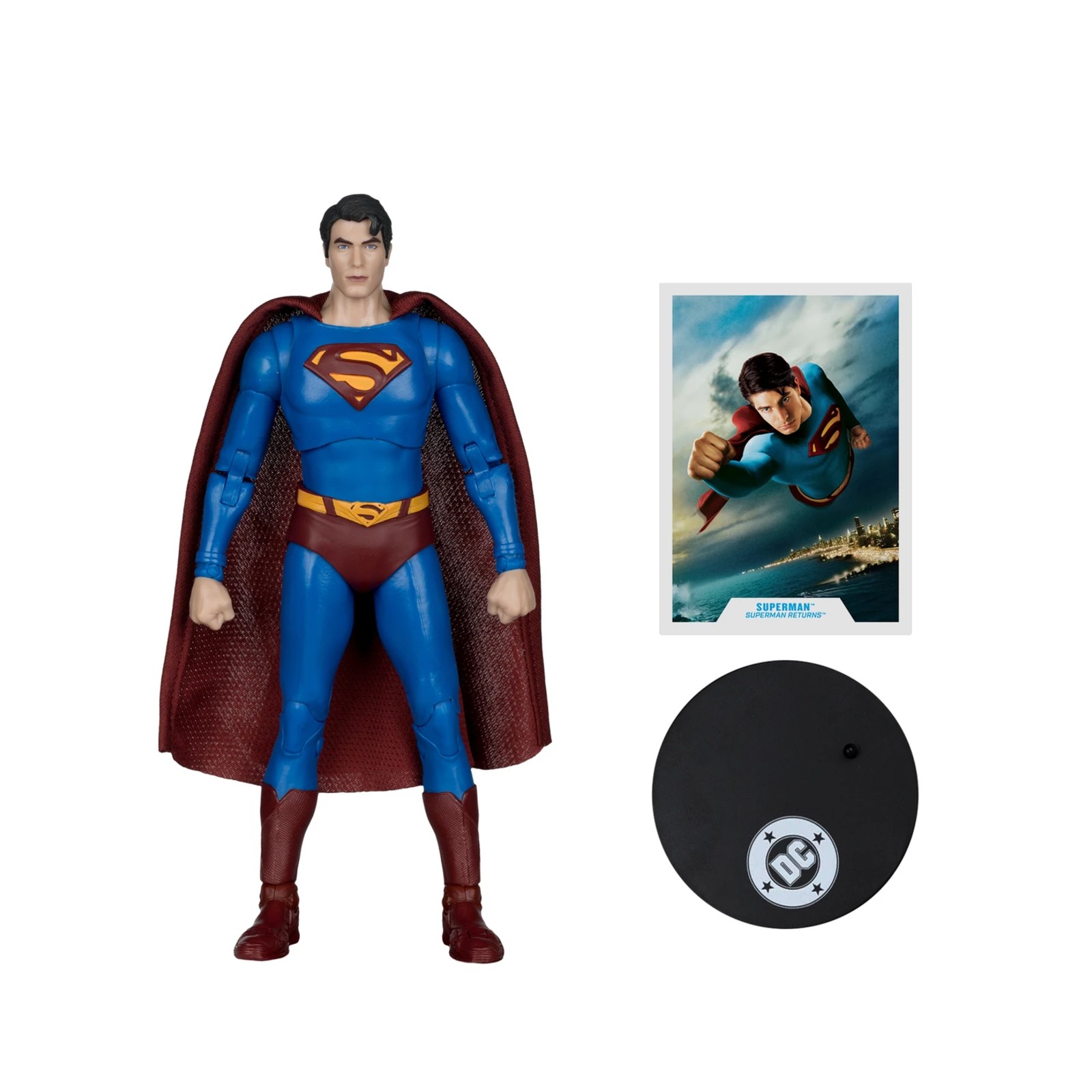 McFarlane DC Multiverse Superman (Superman Returns) 7&Prime; Theatrical Figure In-Hand
