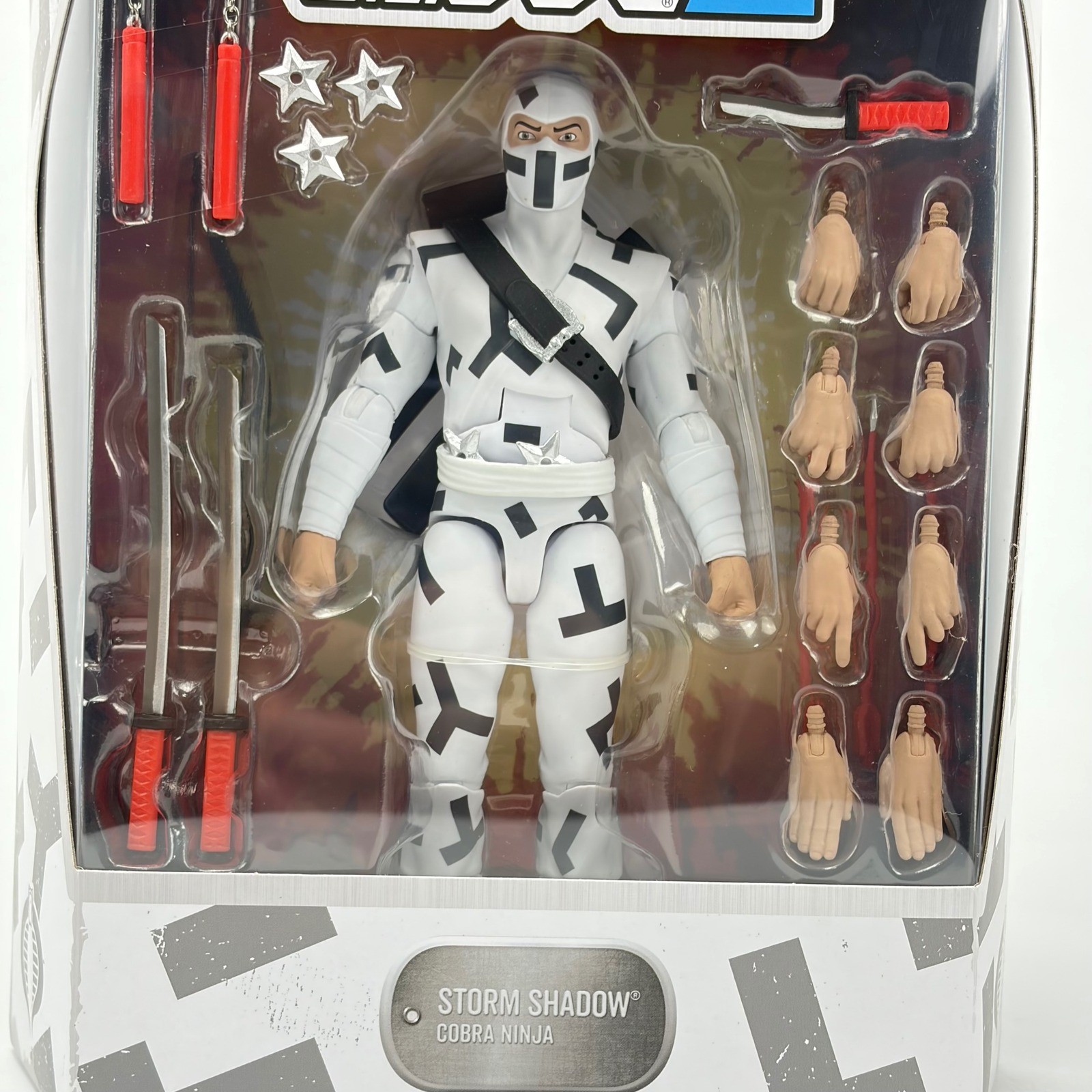 Super7 GI Joe Ultimates Storm Shadow Camouflage 7 Inch Figure Exclusive New