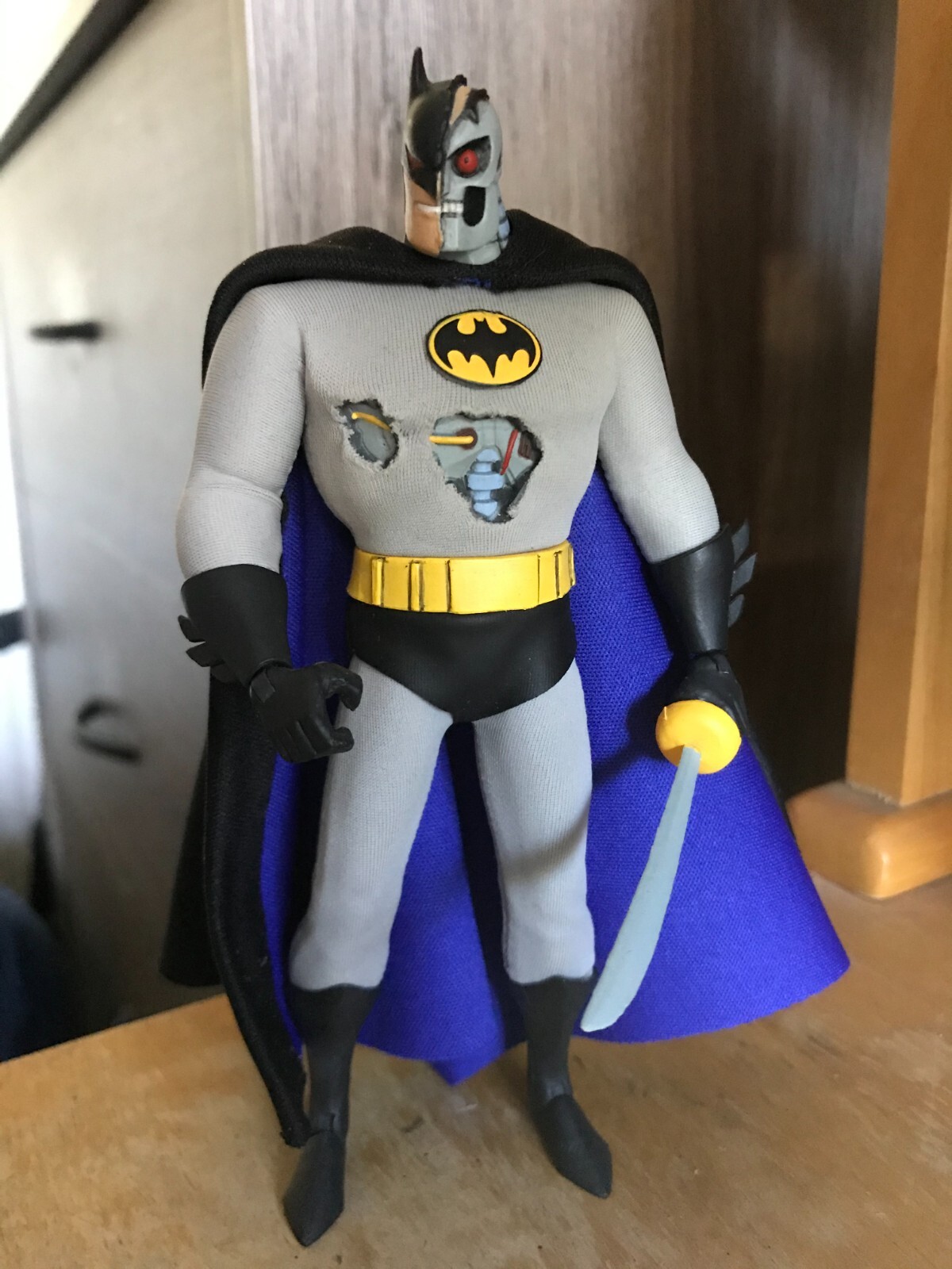 Custom Mezco 1/12 HARDAC BTAS Batman the Animated Series, Rumble Society