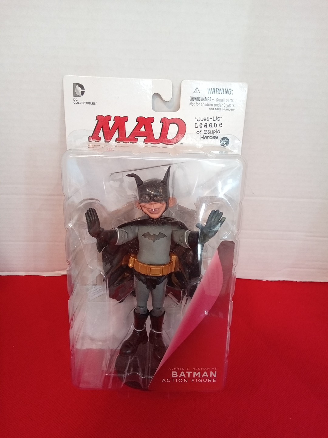 DC Collectibles Mad Magazine “Just-Us” League Of Stupid Heroes Batman Figure NIP