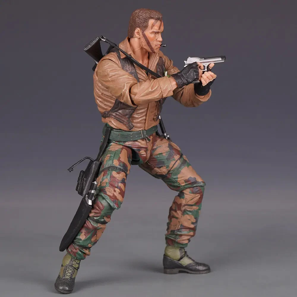 NECA Predator Jungle Extraction Dutch Arnold Schwarzenegger 7&Prime; Action Figure