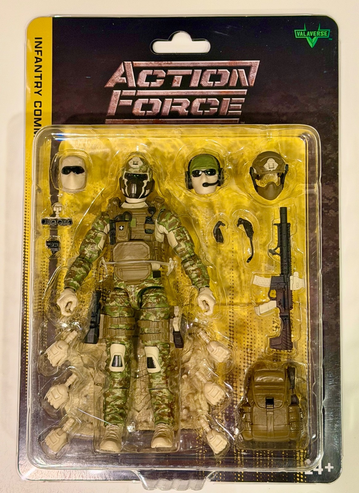 VALAVERSE ACTION FORCE 1:12 INFANTRY COMMANDO 2.0 STEEL BRIGADE CHASE 1 OF 100!!