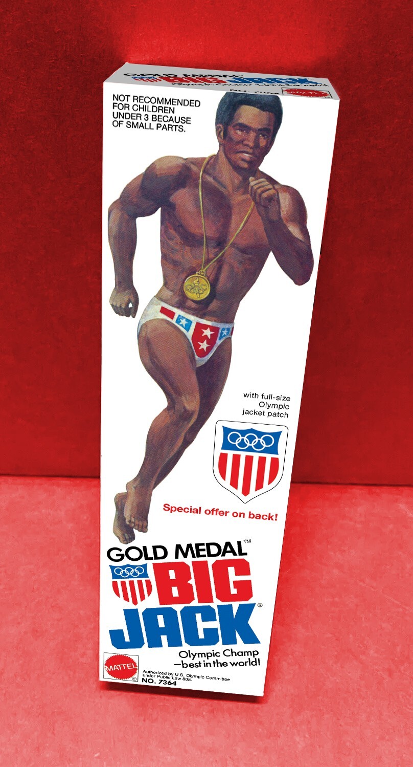 BIG JACK GOLD MEDAL BOX ONLY SEE DESCRIPTION BIG JIM