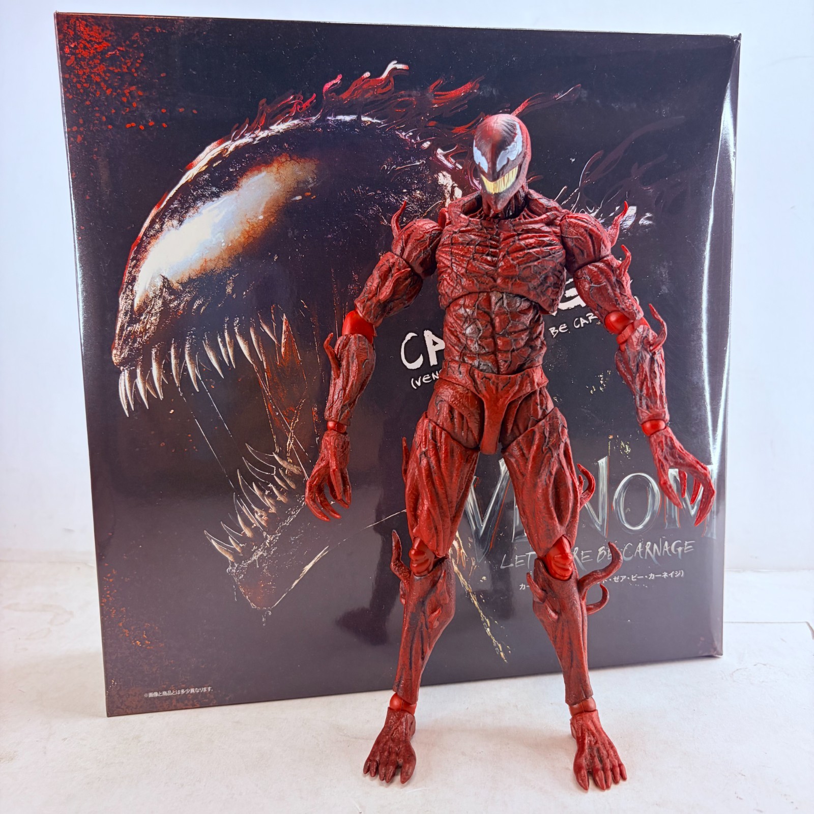 Venom : Let There Be Carnage 8&Prime; Action Figure Toy Gift w/Exchangeable Accessory
