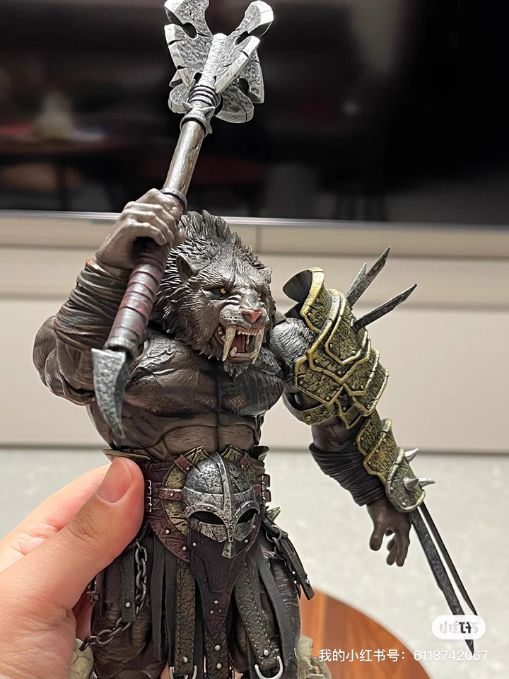 Xesray Studio Fight for Glory Combatants Saber Toothed Tiger 1/12 WF Figure Toy