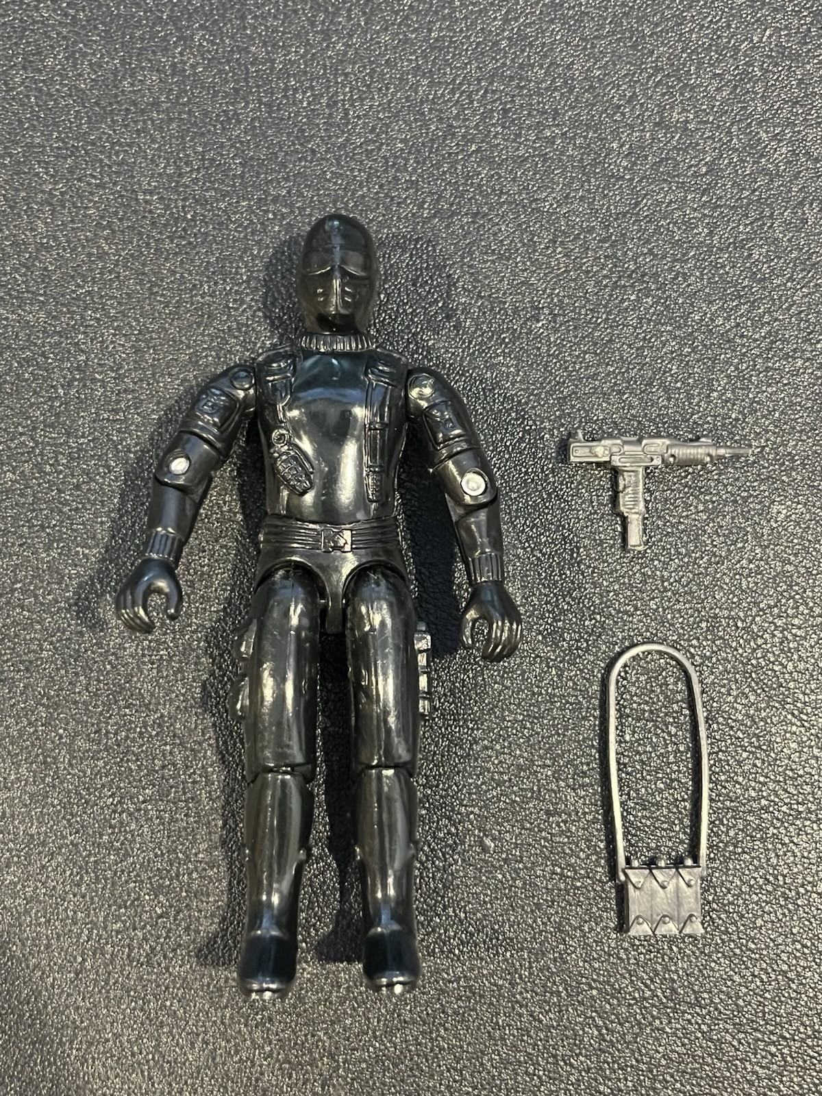 gi joe lot figure 1983 Snake Eyes 100% complete Swivel Arm Mint High Grade