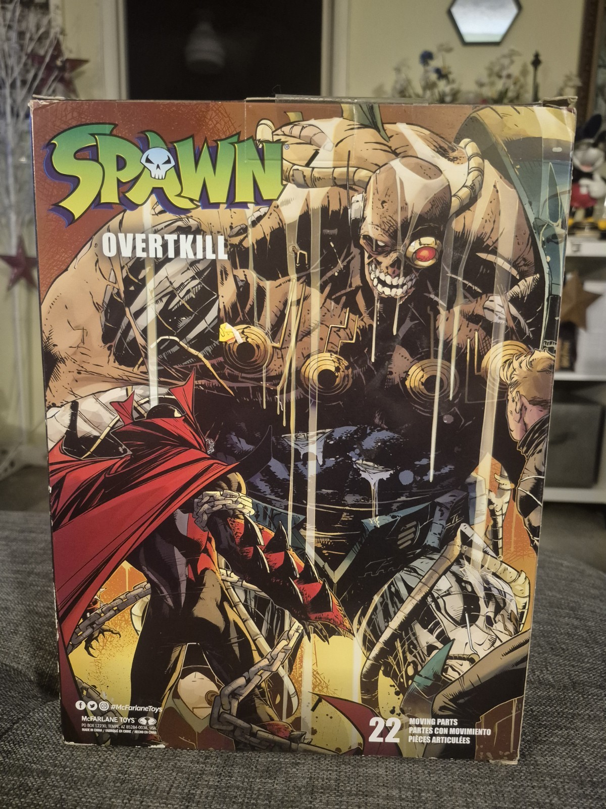 SPAWN MEGAFIG OVERTKILL figure TMP TOYS / MCFARLANE&rsquo;S TOYS