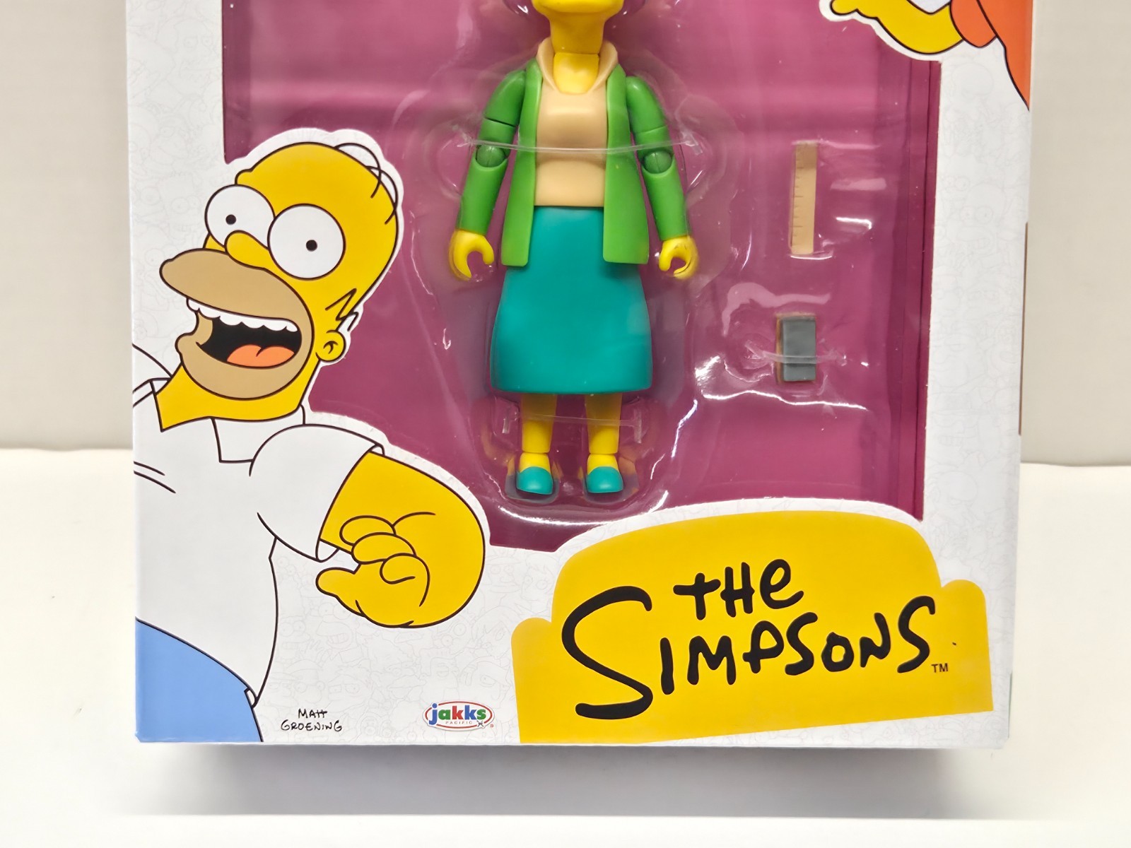 EDNA KRABAPPEL – The Simpsons Wave 5 Jakks Pacific 5&Prime; Action Figure NEW IN STOCK