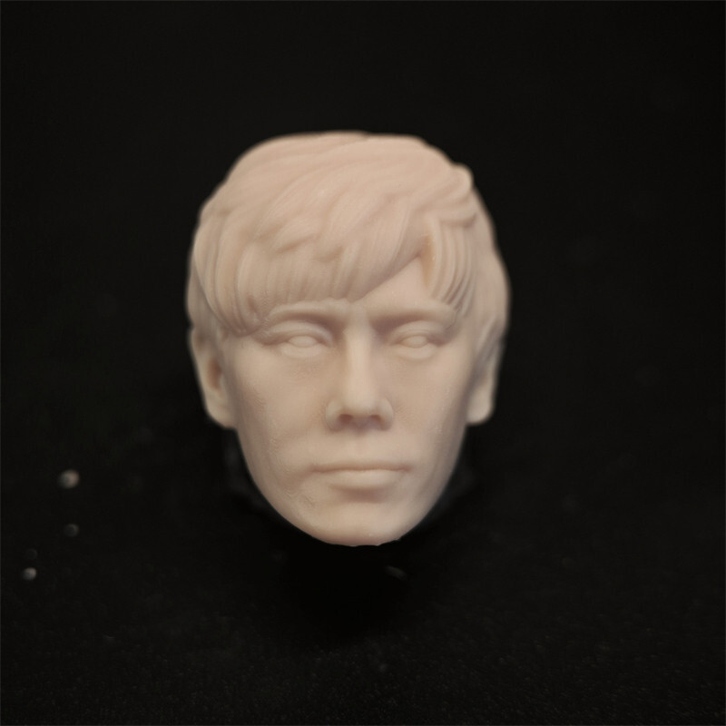 1/10 Scale The Famous Asian Star Qin Hao Head Sculpt Unpainted Fit 7&Prime;Neca Figure