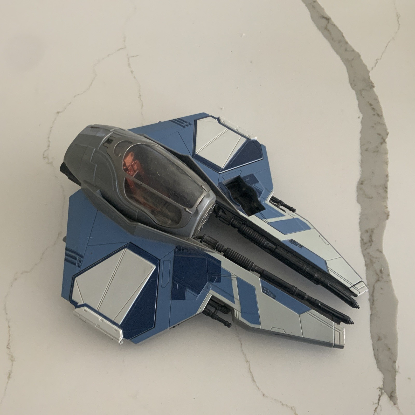 Aalya Secura&rsquo;s Jedi Starfighter 2007 STAR WARS 30th Anniversary Incomplete