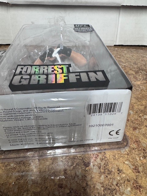 UFC Round 5 Ultimate Collector Limited Edition Forrest Griffin Figure- #957/1000
