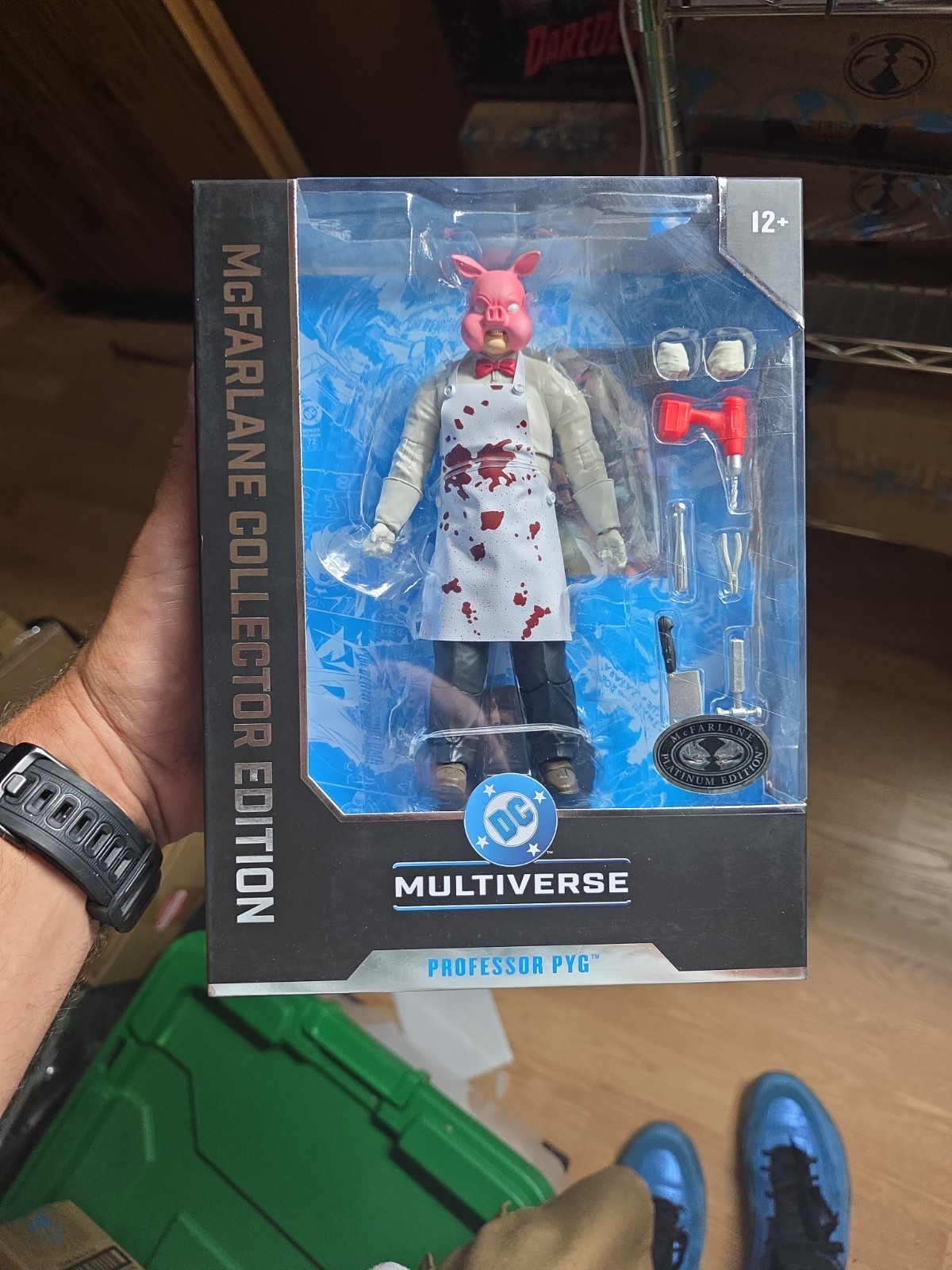 Chase McFarlane DC Collector Edition PLATINUM Professor Pyg Pig Bloody