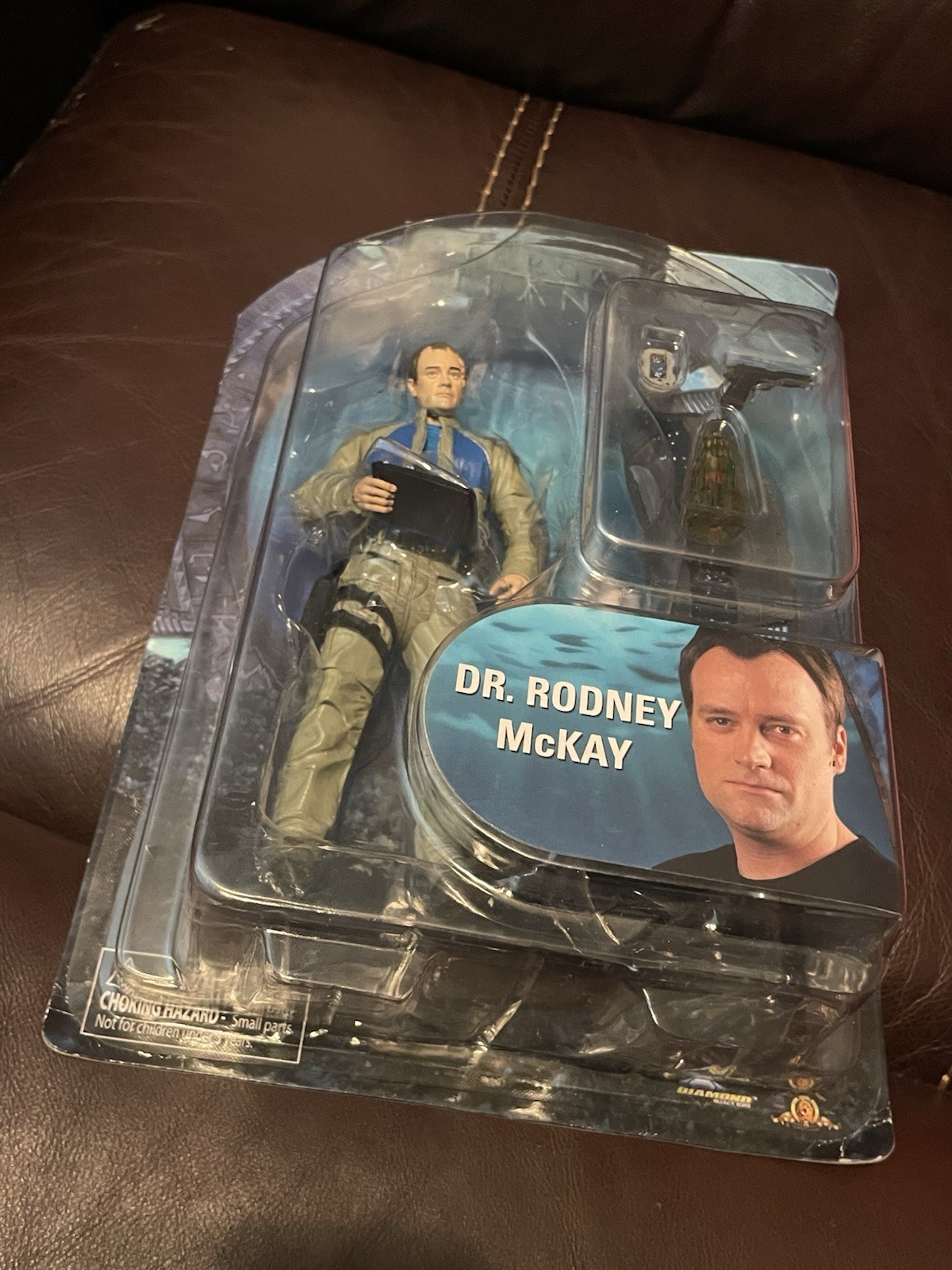 Diamond Select Stargate Atlantis Dr. Rodney McKay Series 2 Action Figure RARE
