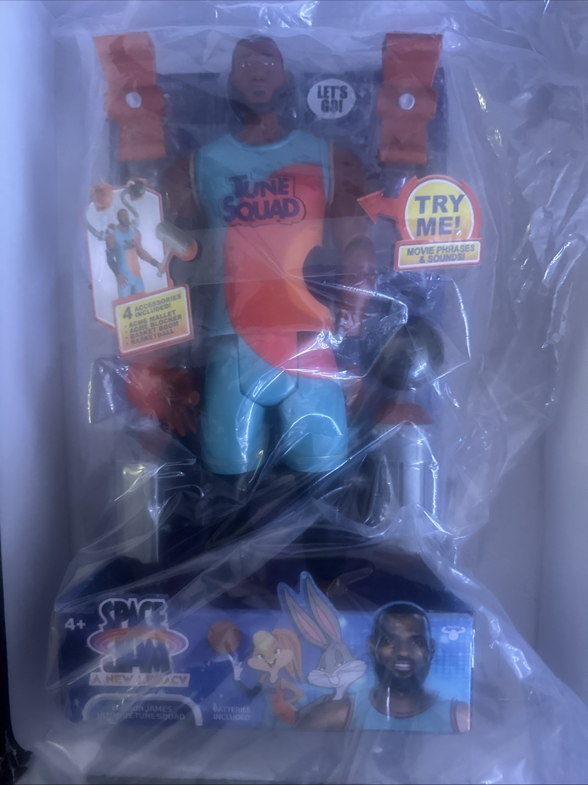 RARE Space Jam 2 A New Legacy Official Lebron James MIP NIP