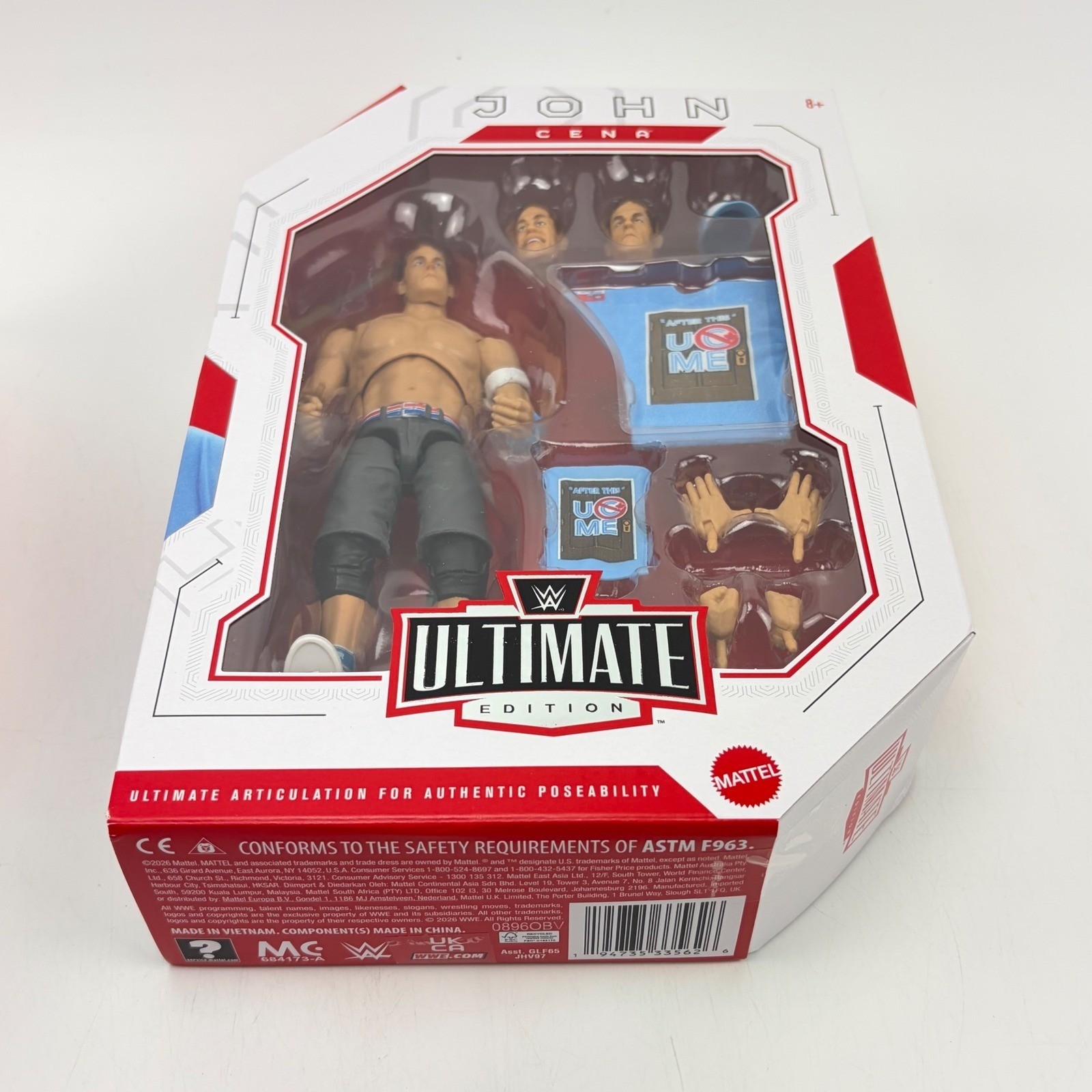 WWE Ultimate Edition John Cena Action Figure Series 31 Heel Turn In Hand New