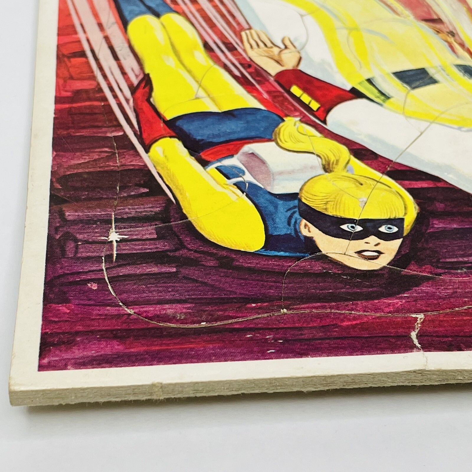 Complete Whitman Space Ghost Frame Tray Puzzles Box Set 4 Hanna Barbera Vintage