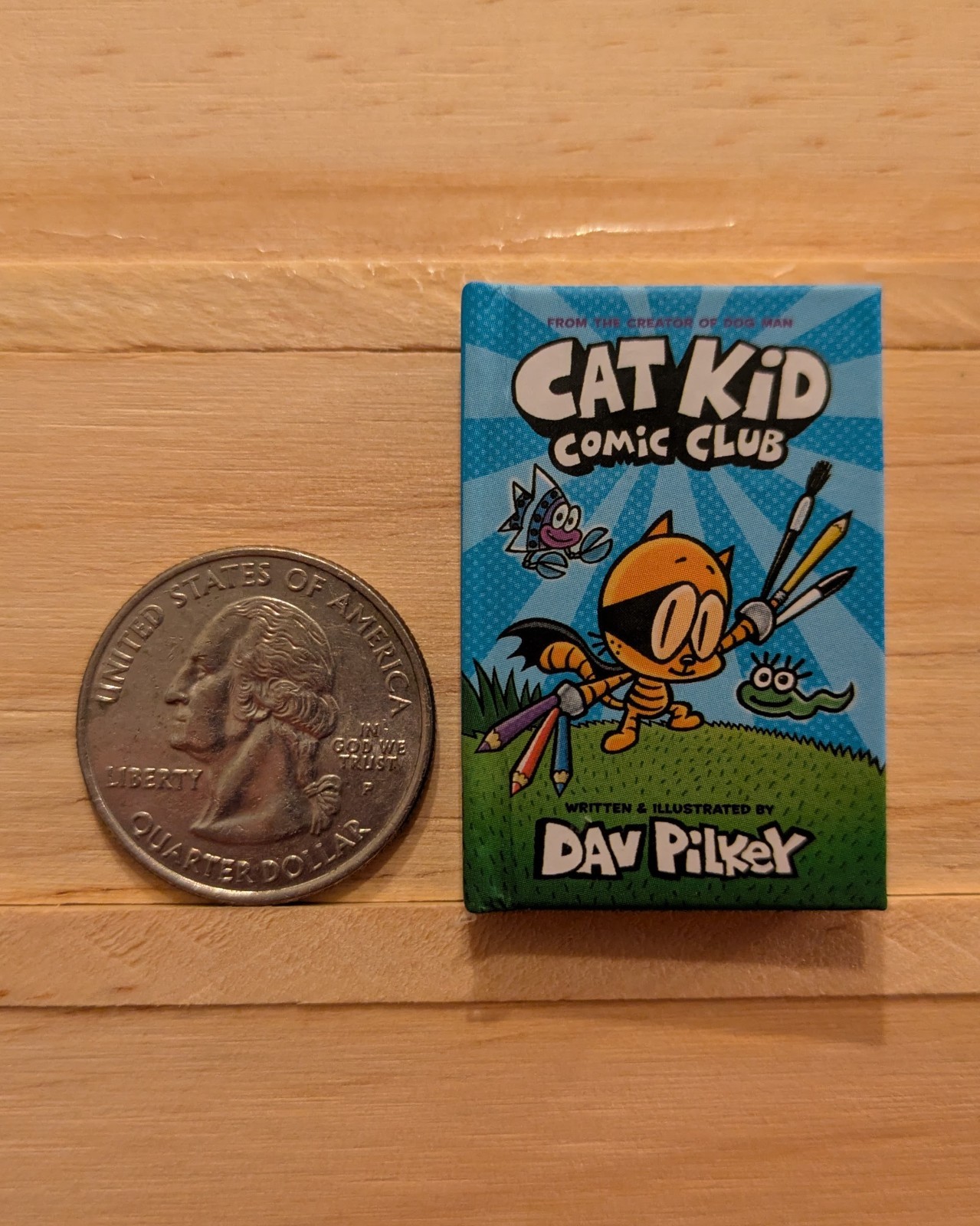 Cat Kid Comic Club – Mini Brands Books Hard Cover – Series 1 Rare
