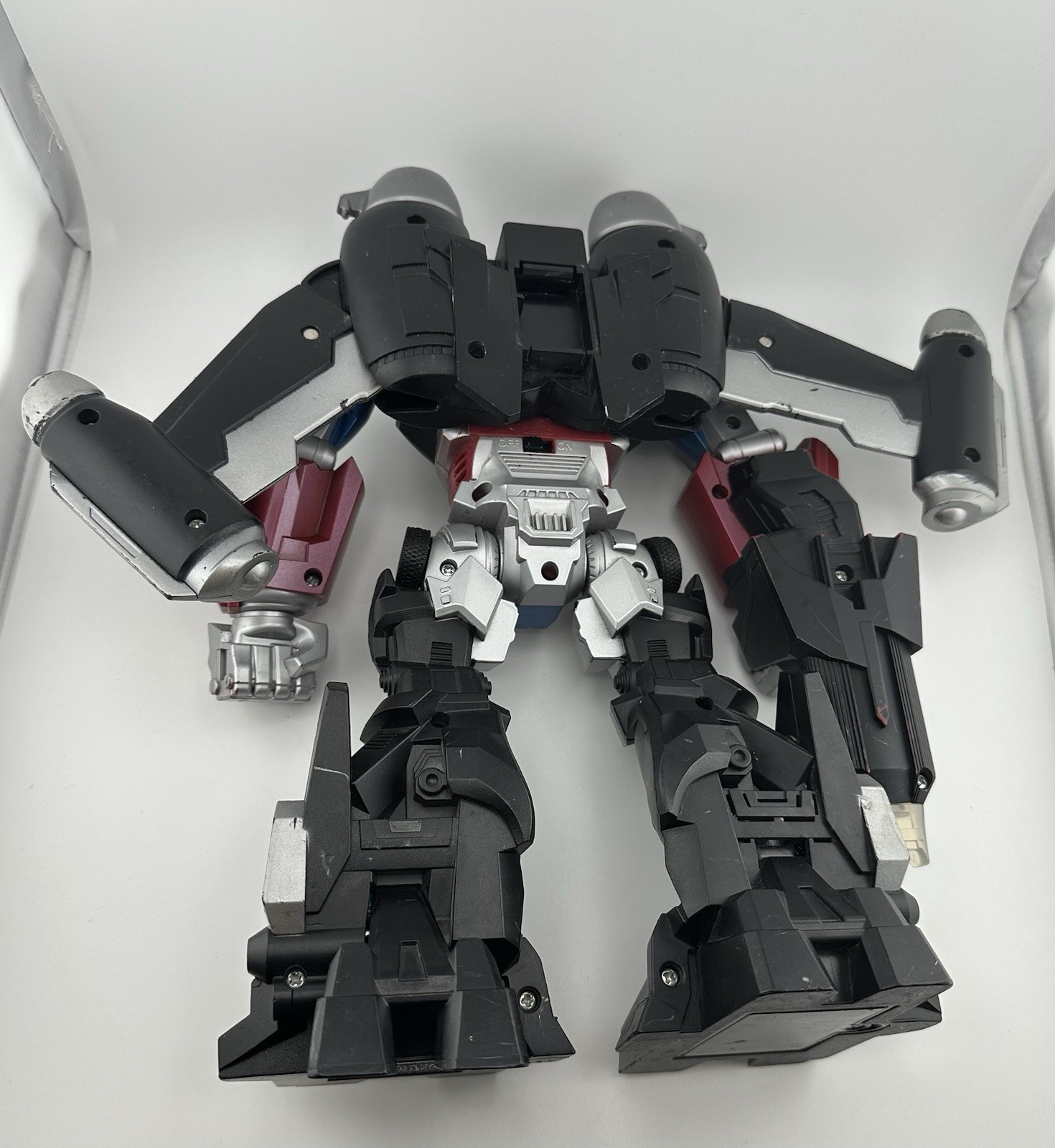 2008 Hasbro Transformers Mega Power Bots Lights Up & Talking 12&Prime; OPTIMUS PRIME