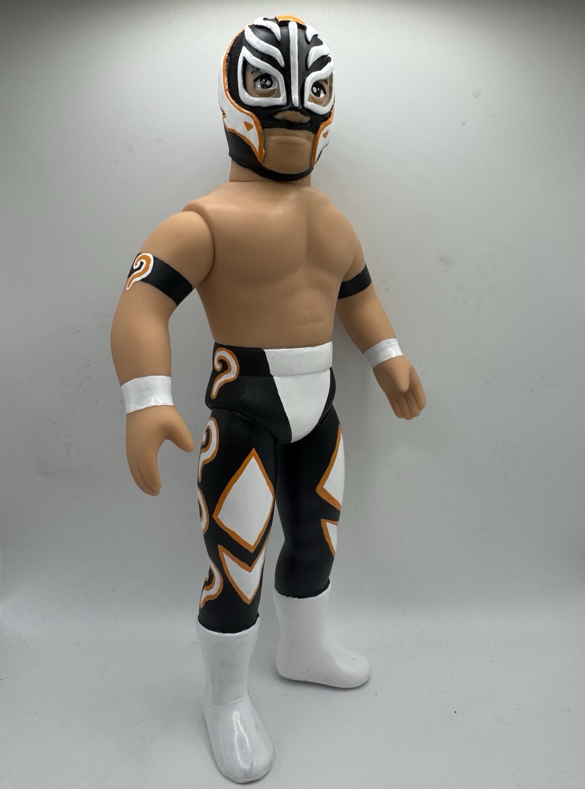 Custom Marusan Rey Mysterio Soft Vinyl Sofubi Figure Lucha Libre Rare Mask