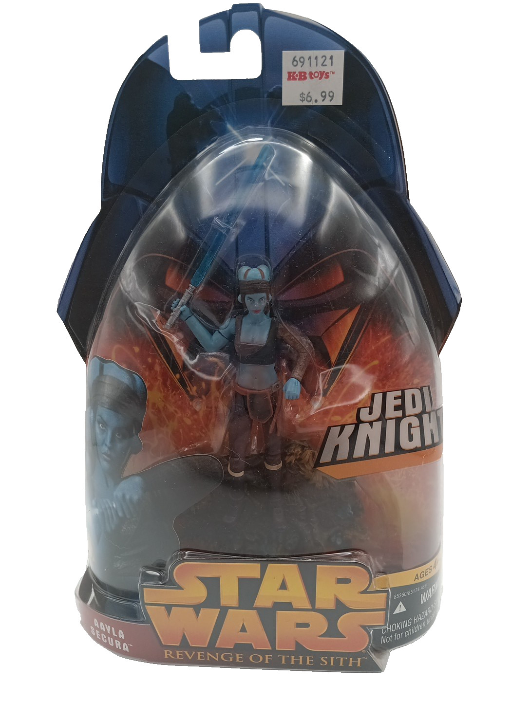 Star Wars Revenge of the Sith Aayla Secura Action Figure Hasbro 2005 Jedi Knight