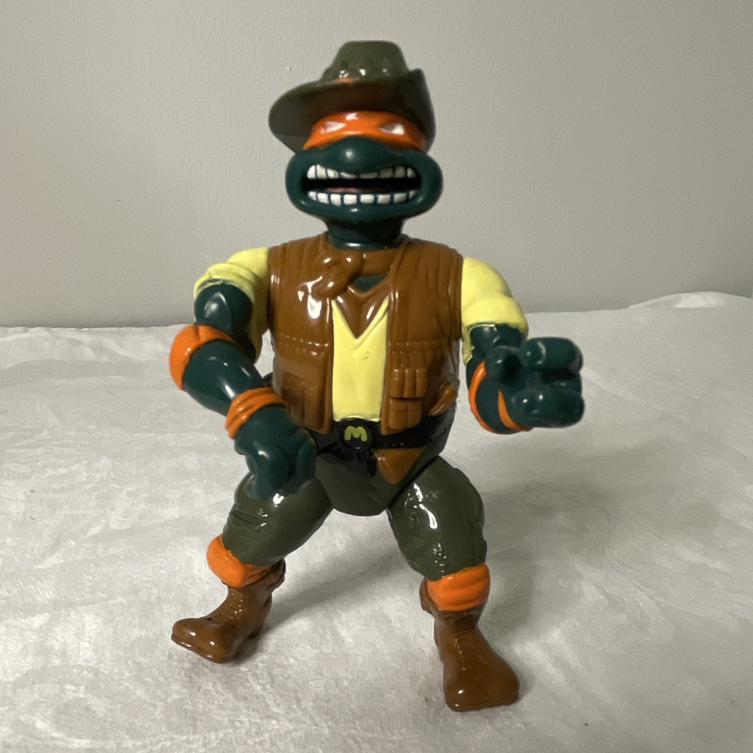 Vintage Teenage Mutant Ninja Turtle 1995 Playmates Safari Michaelangelo