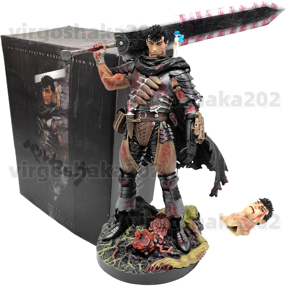 Anime Berserk Figure GUTS Black Swordsman ver. 1/6 Figure 12.6 » Collect Model