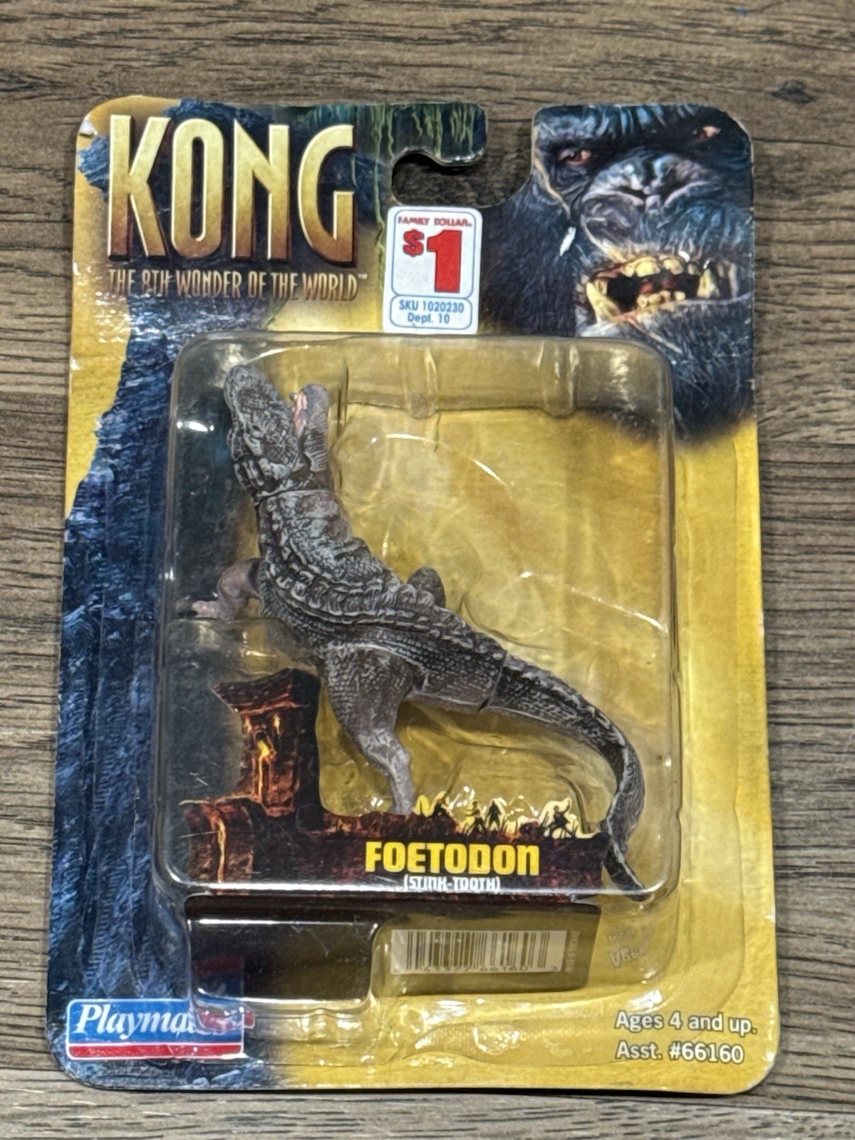 2005 PLAYMATES Universal KONG 8th Wonder of The World FOETODON Mini Figure 66160