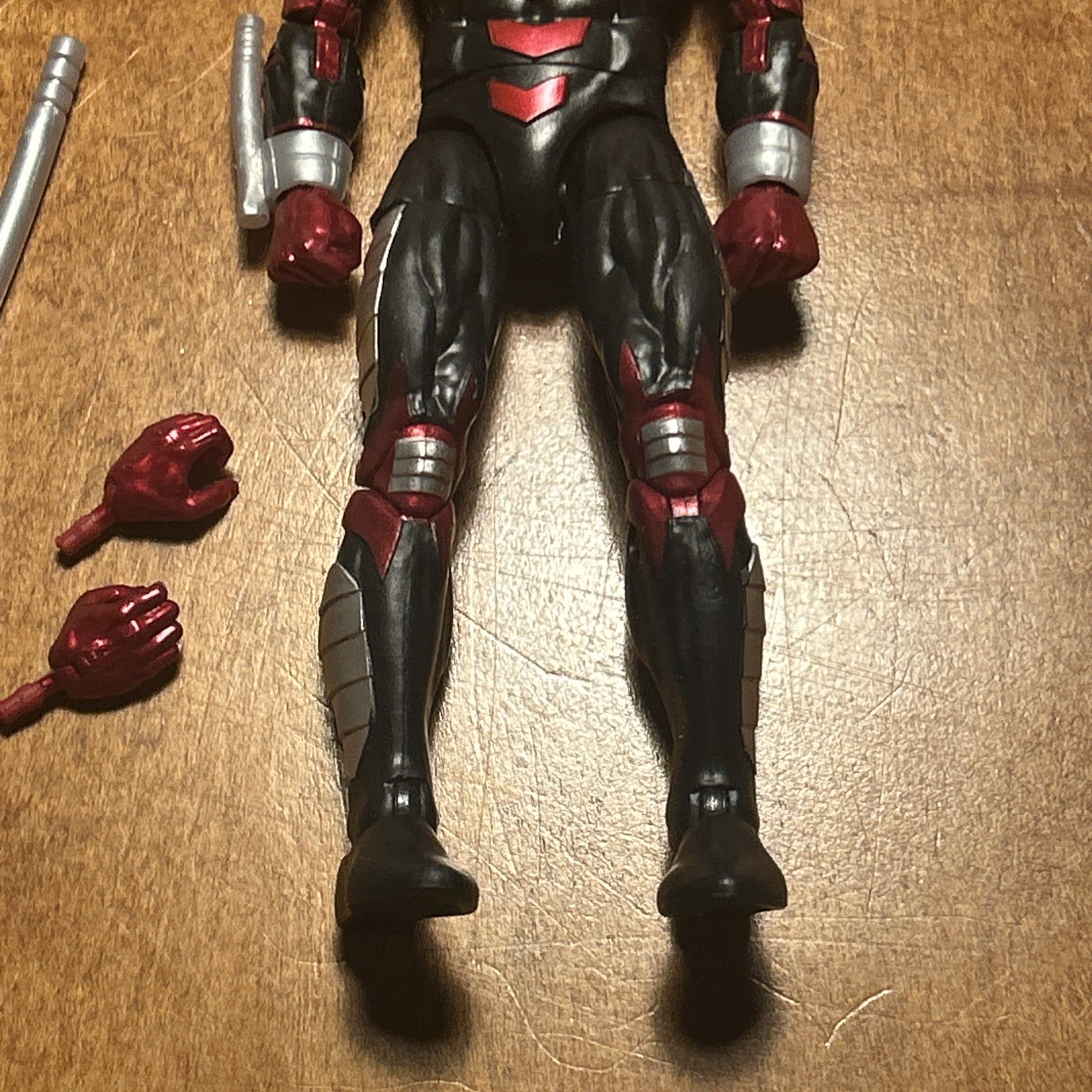 Marvel Legends Spider-Man Retro Armored Daredevil Incomplete Loose 6 Inch Figure