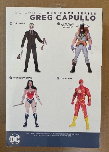 DC Comics Designer Series Figure Zero Year Survival Batman Capullo 14 NEW SEALED