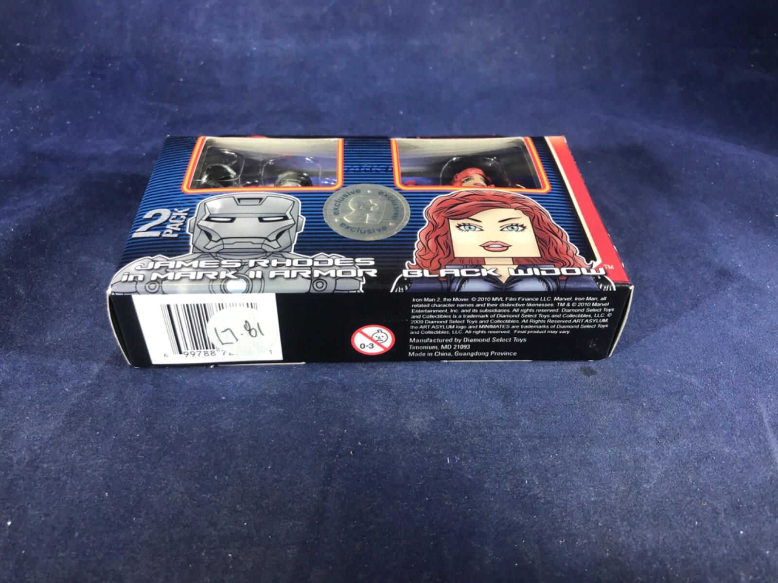 Y2-34 MINI-MATES ACTION FIGURE 2-PACK – JAMES RHODES IN MARK II ARMOUR & WIDOW