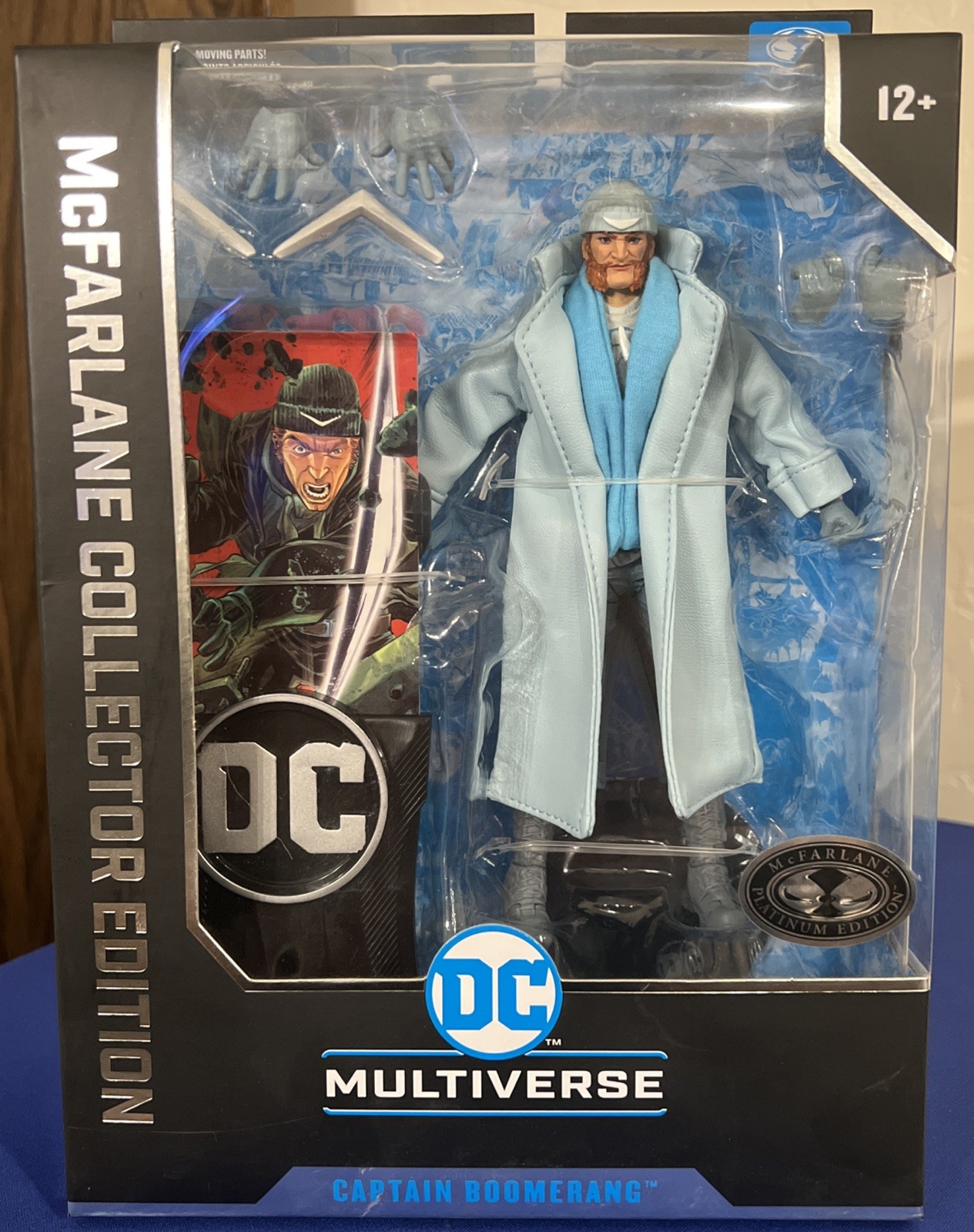 DC Multiverse McFarlane Collector Edition The Flash CAPTAIN BOOMERANG Platinum