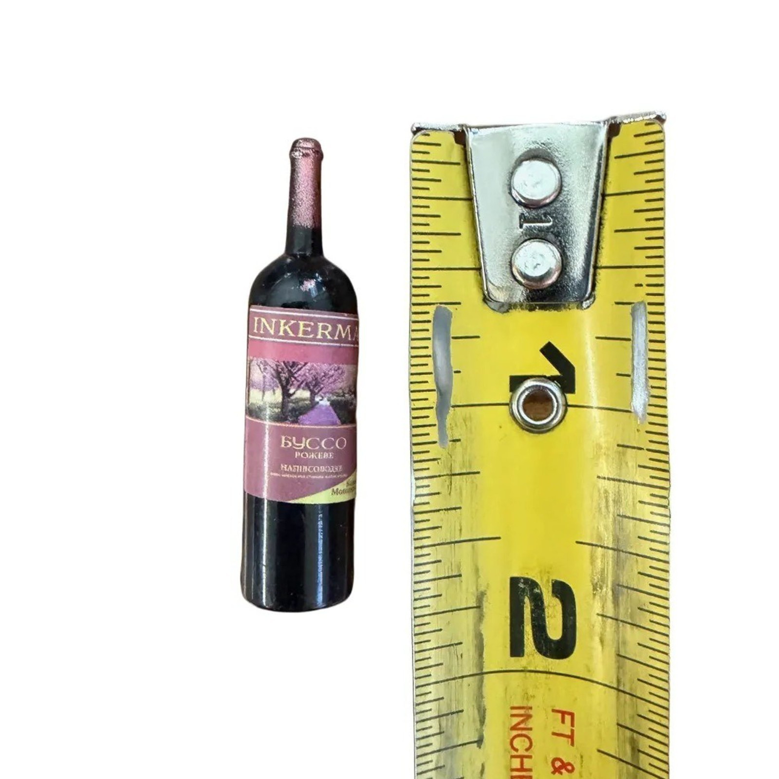 Dollhouse Miniature Wine Bottles Random Package of 5, 1/6 size NEW