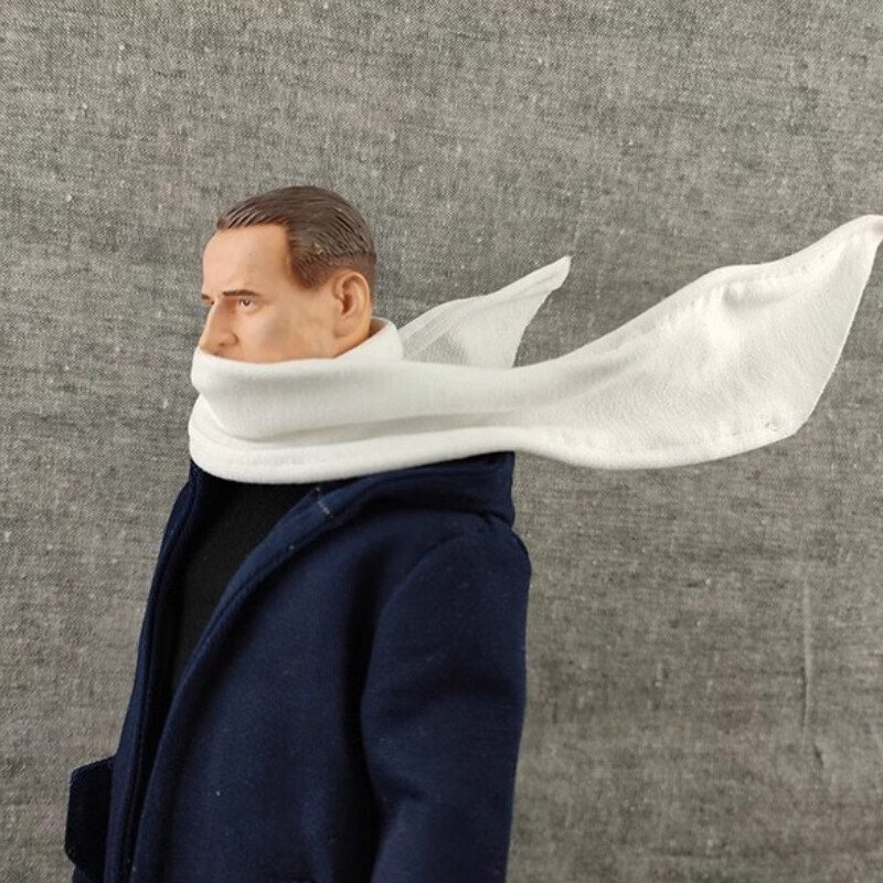 1:6 Scale Scarf Model Props Clothes Accessories 12&Prime; Male Female Action Figure