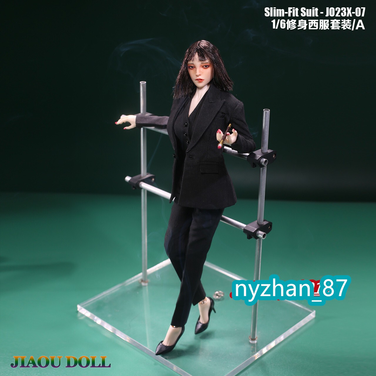 JO23X-07A 1/6 Slim Suit Coat Trousers Vest Clothes For 12 » Female PH TBL Figure