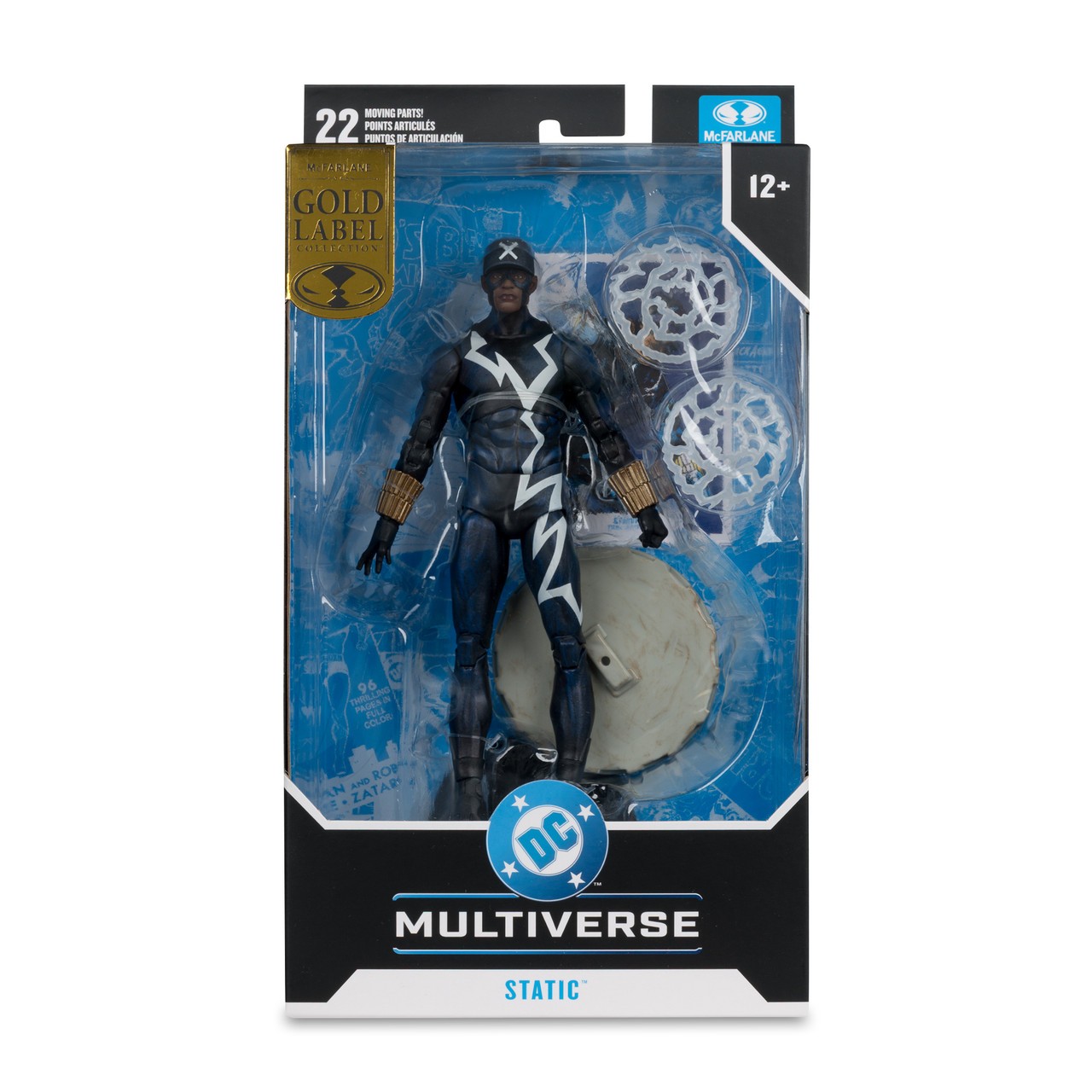 McFarlane Toys Static Trial By Fire 7&Prime; Gold Label EXCLUSIVE