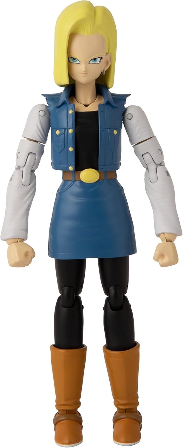 Series 12 Android 18 Action Figure with Detailed Design for TV Show Enthusiasts