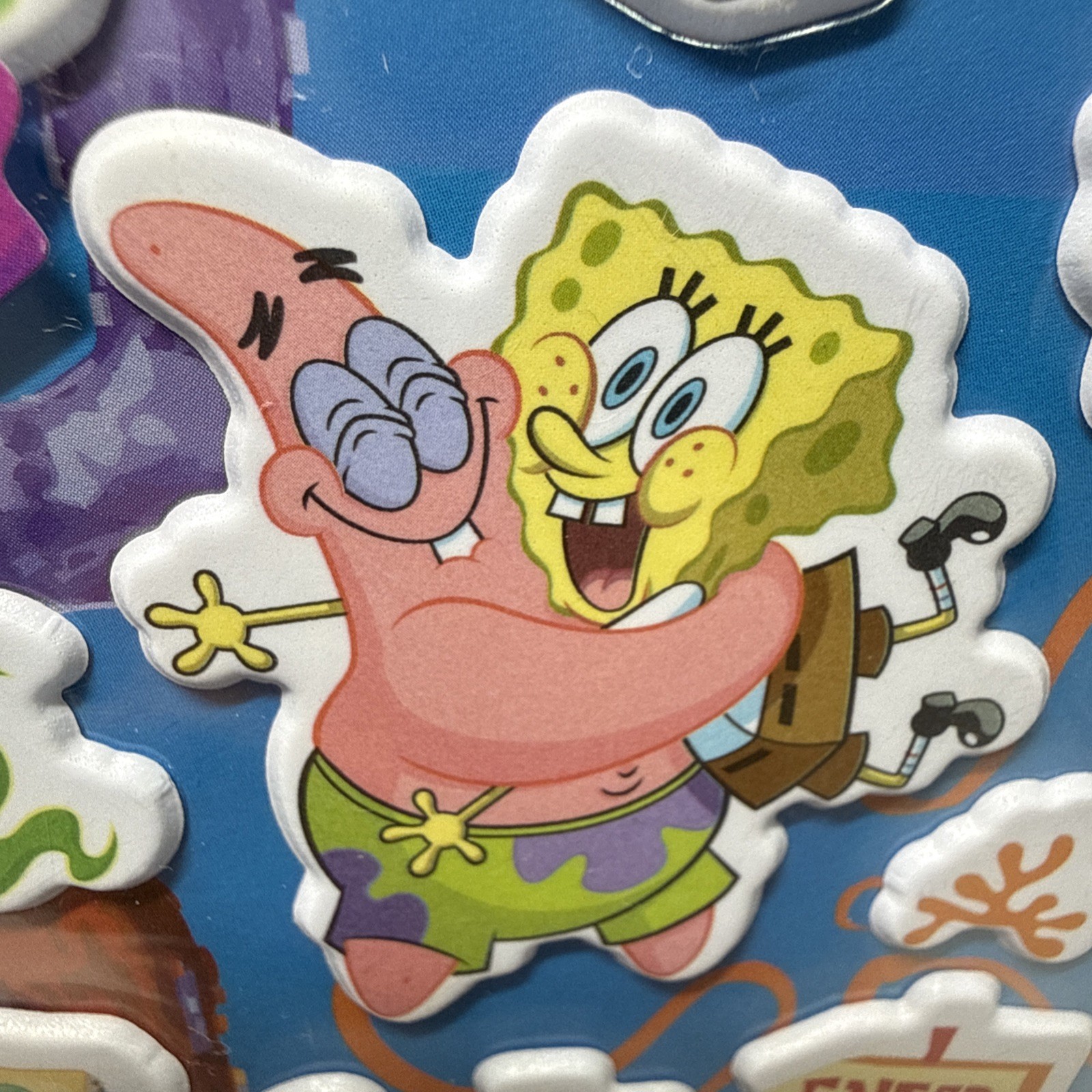 SpongeBob SquarePants: 30+ Reusable Puffy Stickers Playset, 2 Fun Play Scenes!