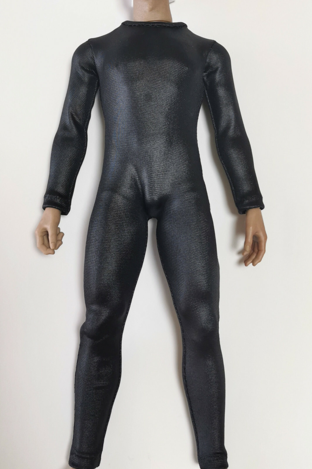 Scale Black Jumpsuit Slim Stretch Clothes Props Fit 12 » PH Muscle 1/6 Body Toy