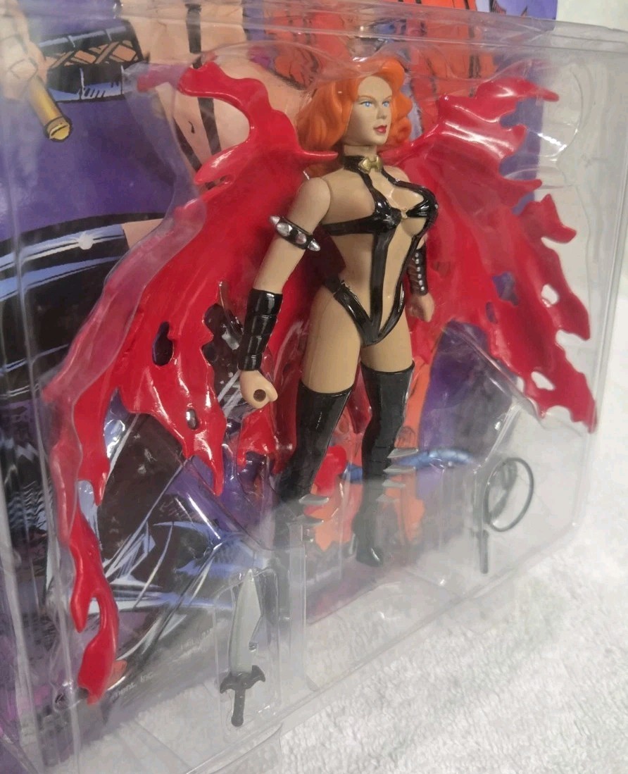 « Hellina » Action Figure, [ 1997 Lightning Comics Skybolt Toyz 6&Prime;