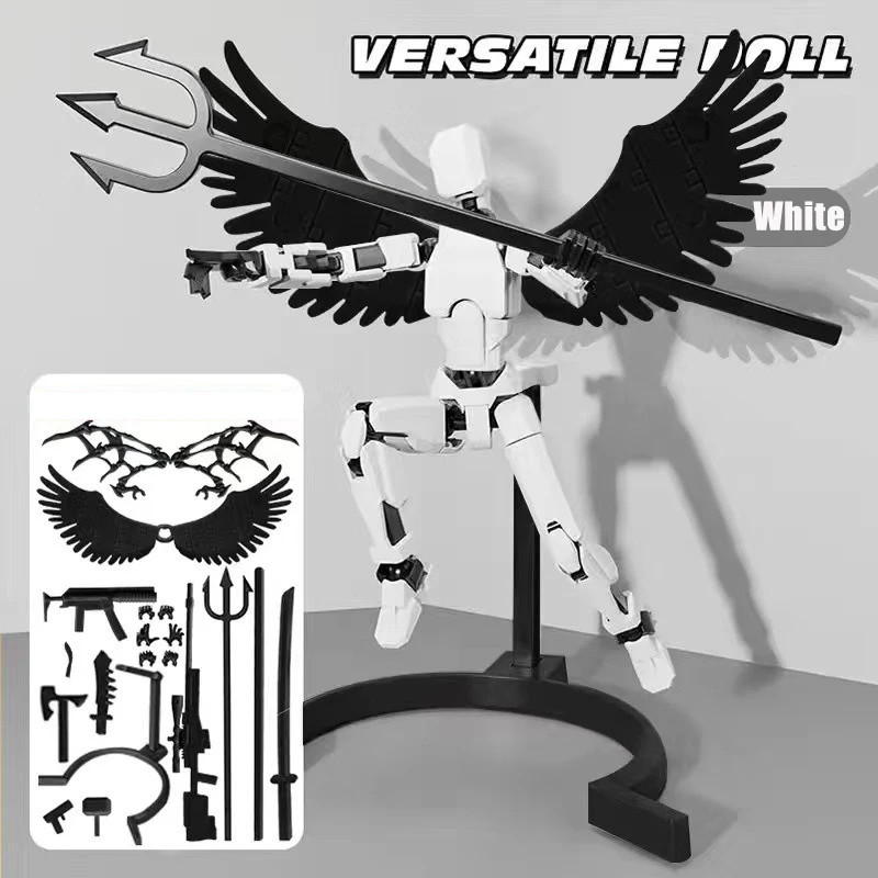Dummy 13 Multi-Jointed Movable Shapeshift Robot 3D Printed Mannequin Action Figu