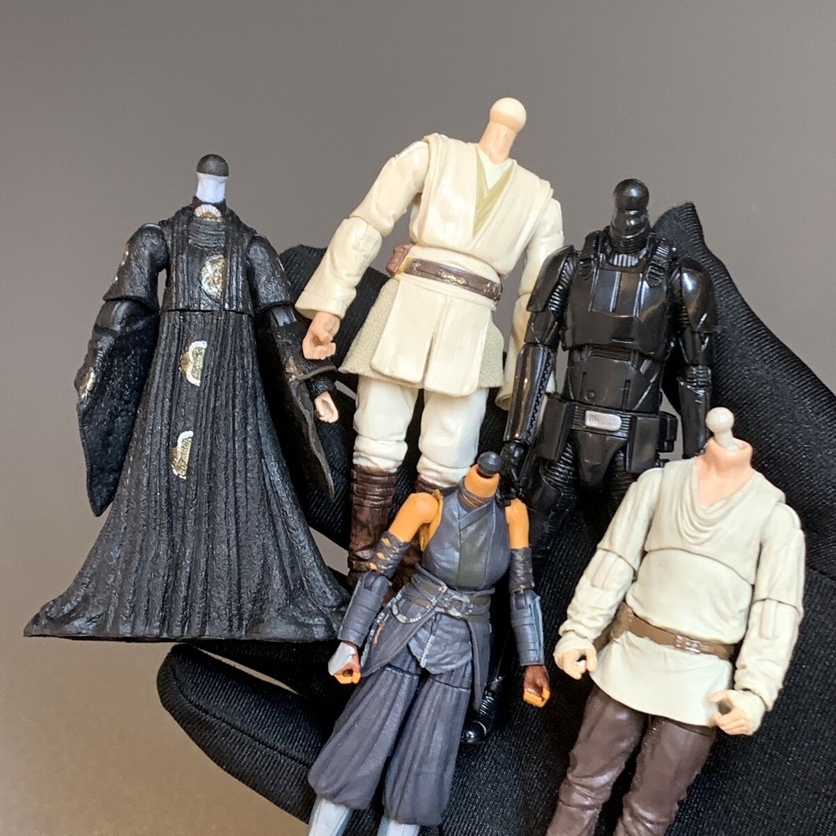 Lot 5 Pcs 3.75&Prime; Star Wars Action Figures Clone Wars NO HEADS TOY GIFTS #02