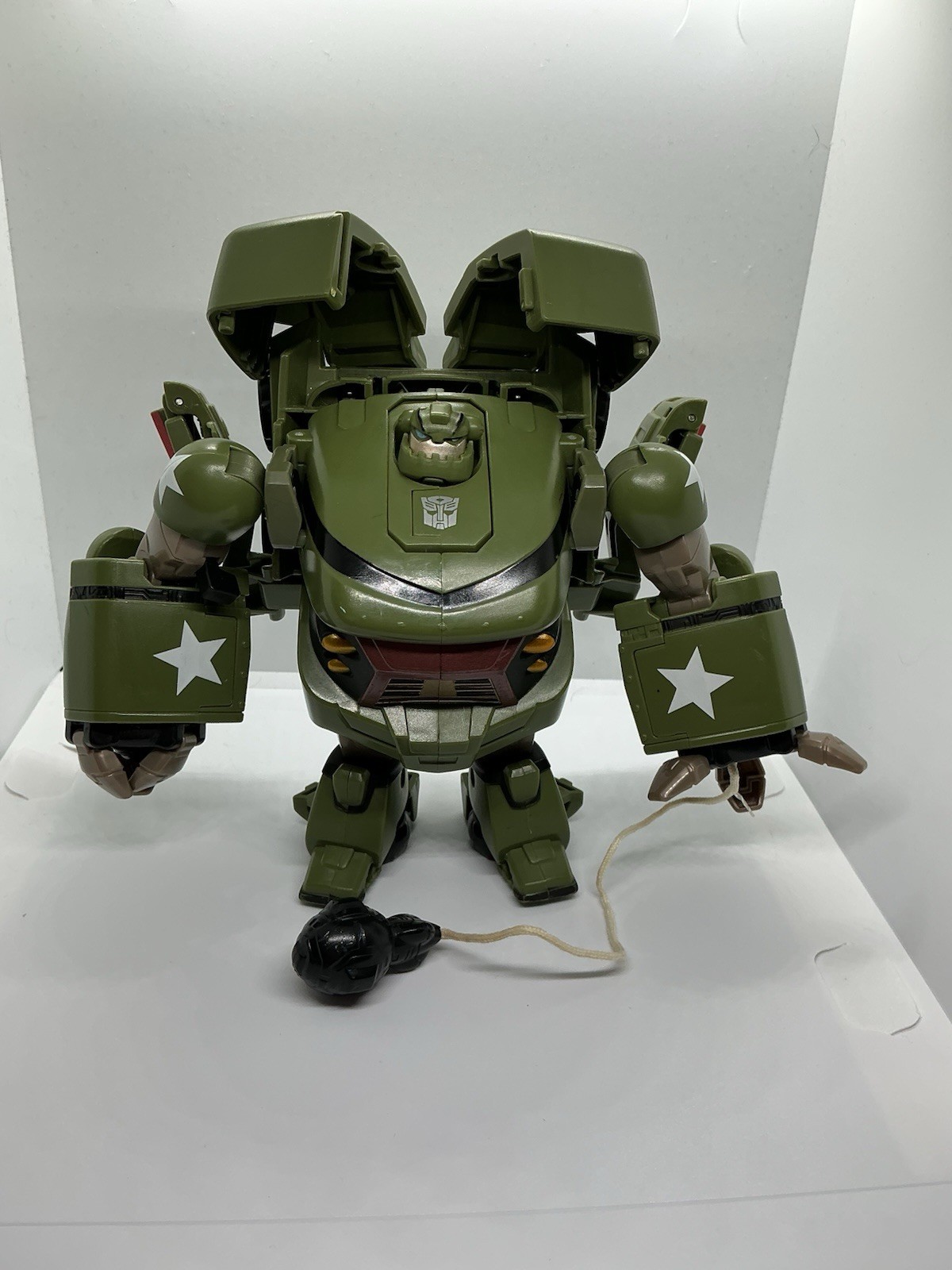 Transformers Animated Bulkhead Voyager Complete With No Box Or Instructions