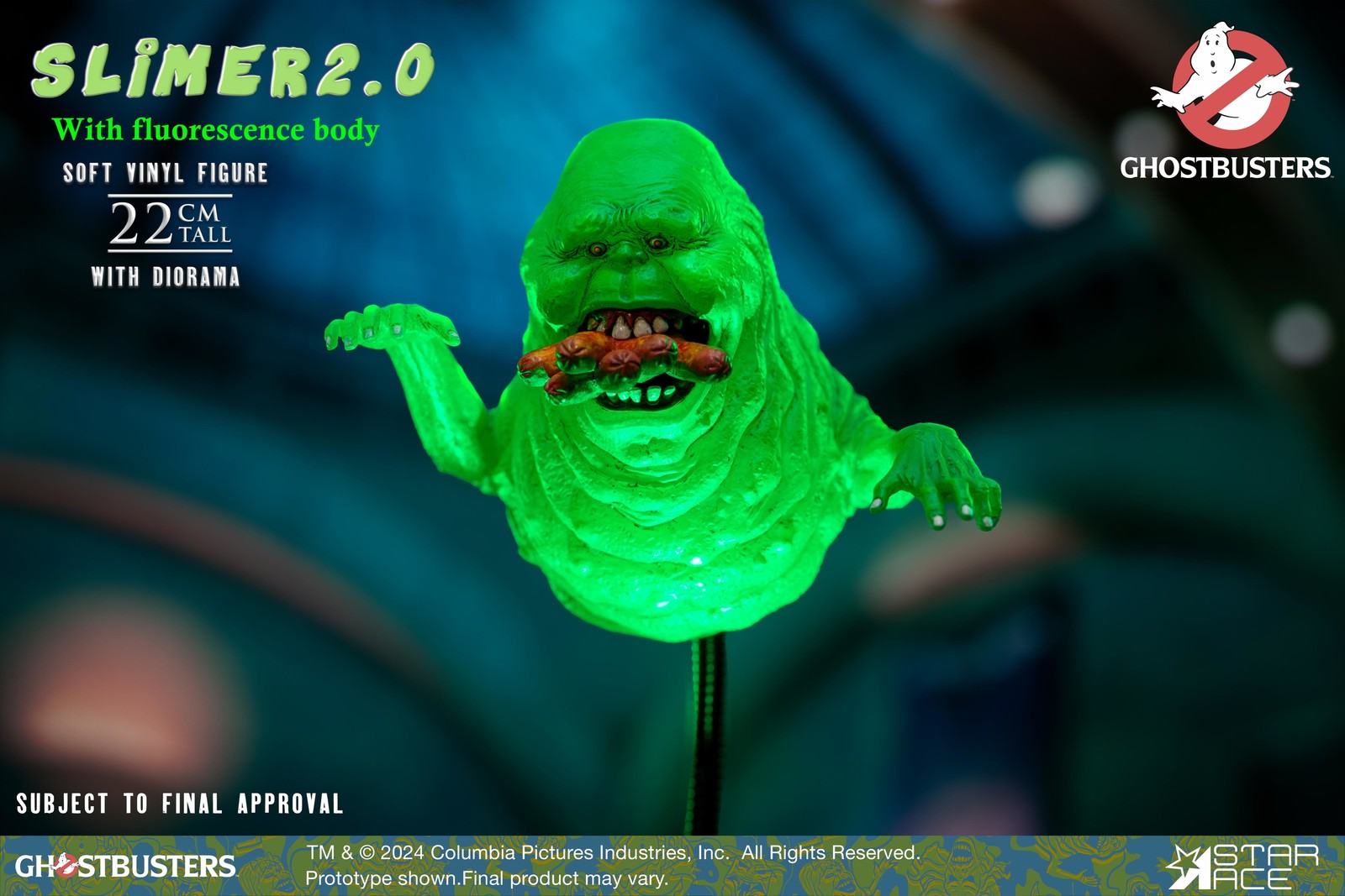Ghostbusters: Slimer 2.0 1:8 Scale Soft Vinyl Figure Star Ace Toys